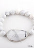 Boho Bracelet, RH Yoga Bracelet, Amazonite Natural Stone